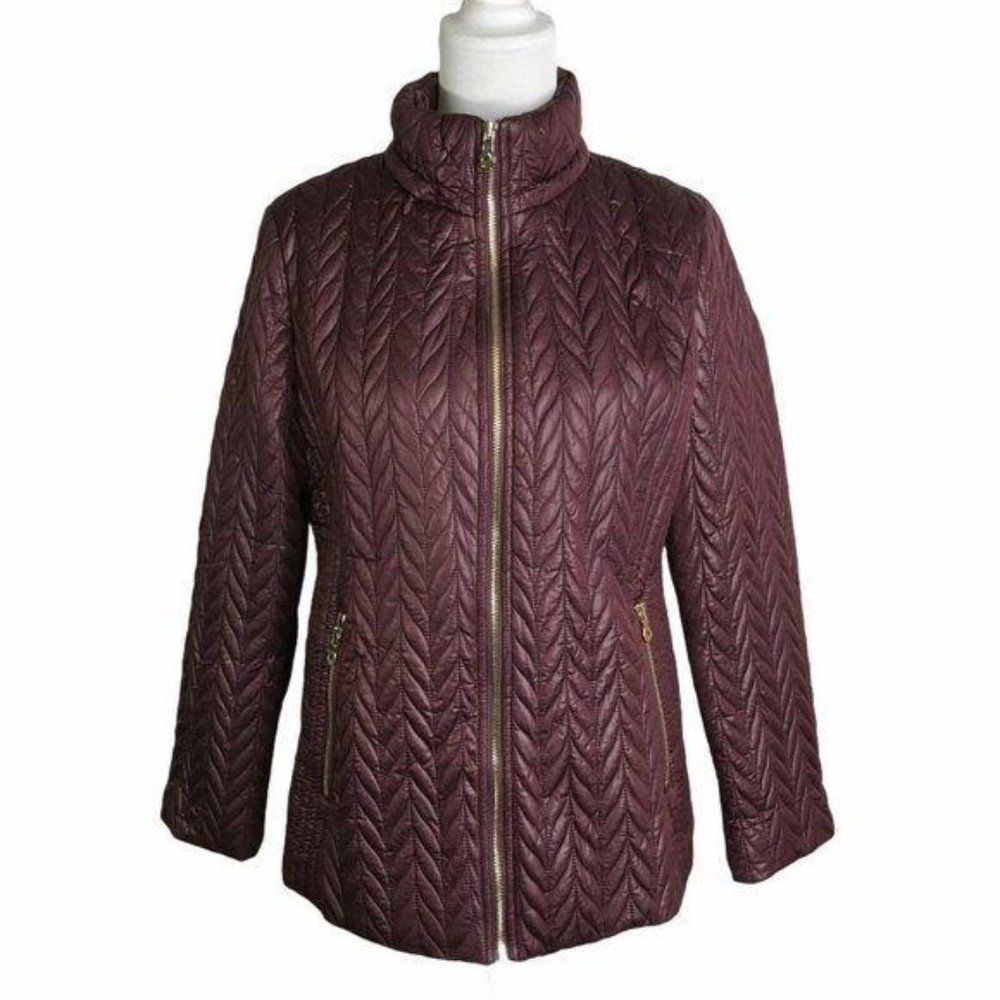 Kate Spade New York Purple Water Resistant Jacket - Picture 2 of 12
